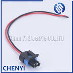 2 Pin/Way Manifold Intake Air Temp Car Connector Plug With Pigtail 12162197 For GMC IAT MAT ACT Sensor with 15cm 20AWG