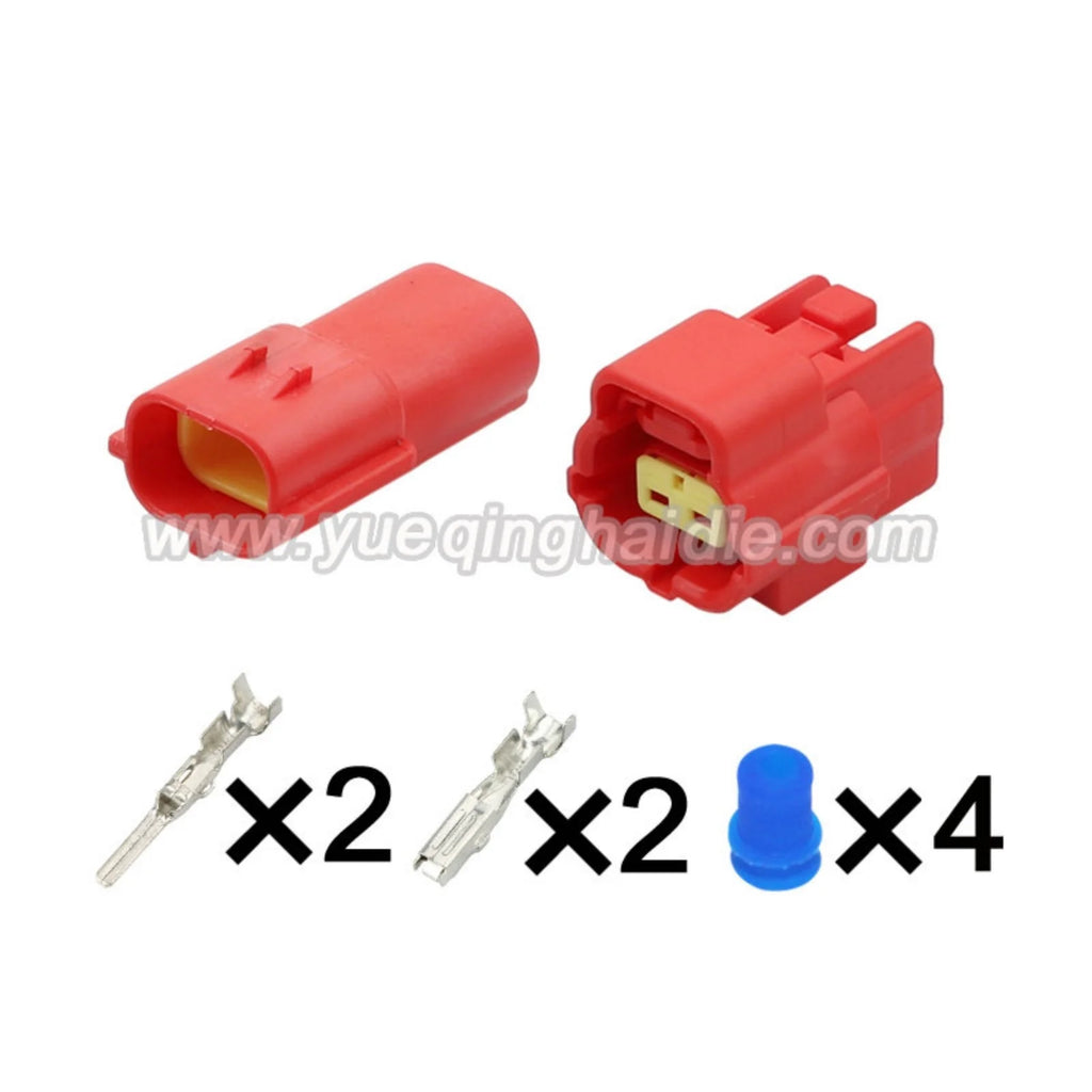 2 PIN 1.8mm Series Male Female Waterproof Connectors Automotive Harnesses With Terminals 174354-2 174352-2