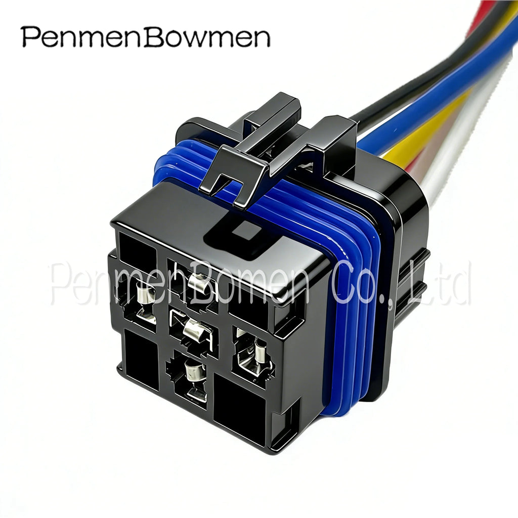 1 Set 5 Pin 12077951 Auto Relay Headlight Air Conditioner Electrical Cable Connectors Female Wire Harness Plug 12092605 12065686
