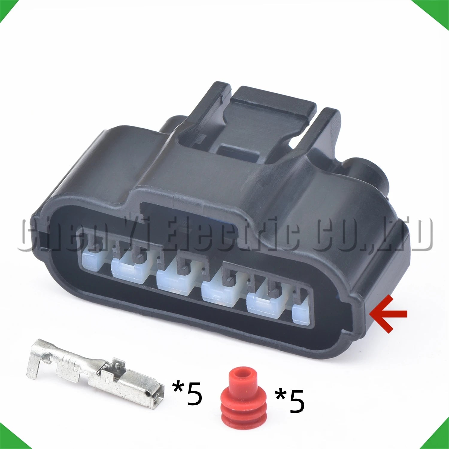 5 Pin Auto igniter connector pedal Air Flow Meter Wire harness plug 7283-1056-30 90980-...