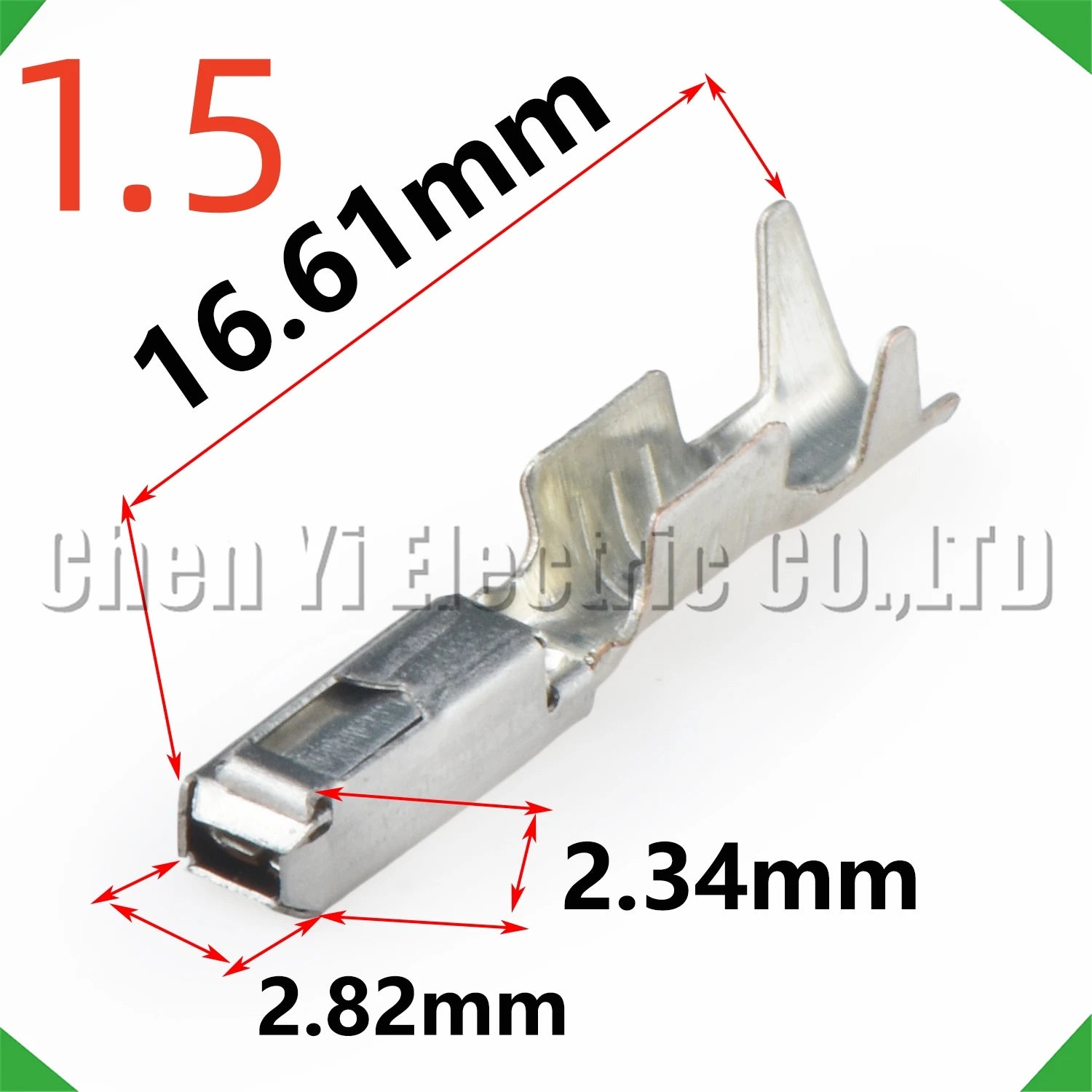 Auto Connector Female Crimp 968221-1 1241608-1 Sheath Automotive Connectors harness