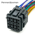 1 Set 16 Pin 1.8mm Auto Radar Plug Wiring Harness Electronic Waterproof Connector With Cable 7123-7564-40 7222-7564-40