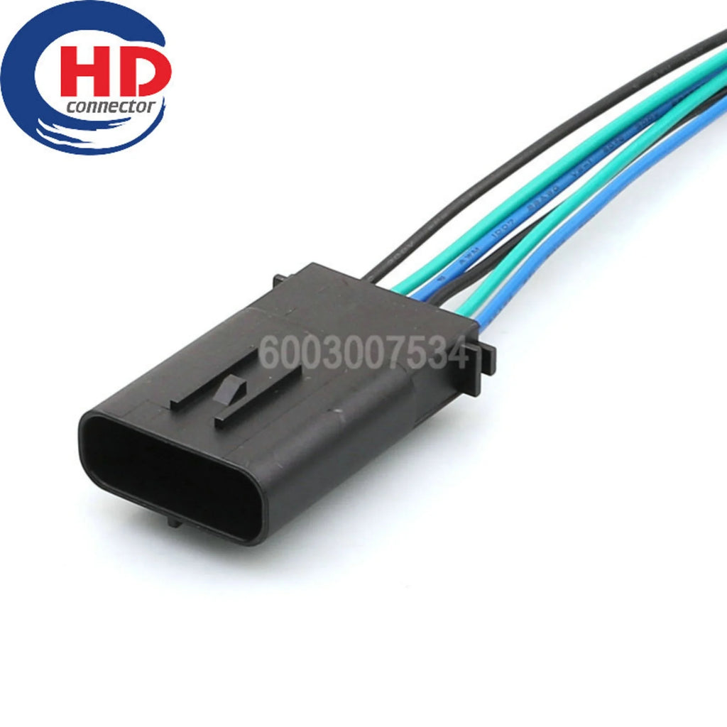 6 Pin Waterproof 0.6mm 6189-1083 90980-12303 Auto Accelerator Pedal Sensor Male Female Connector For Toyota Subaru