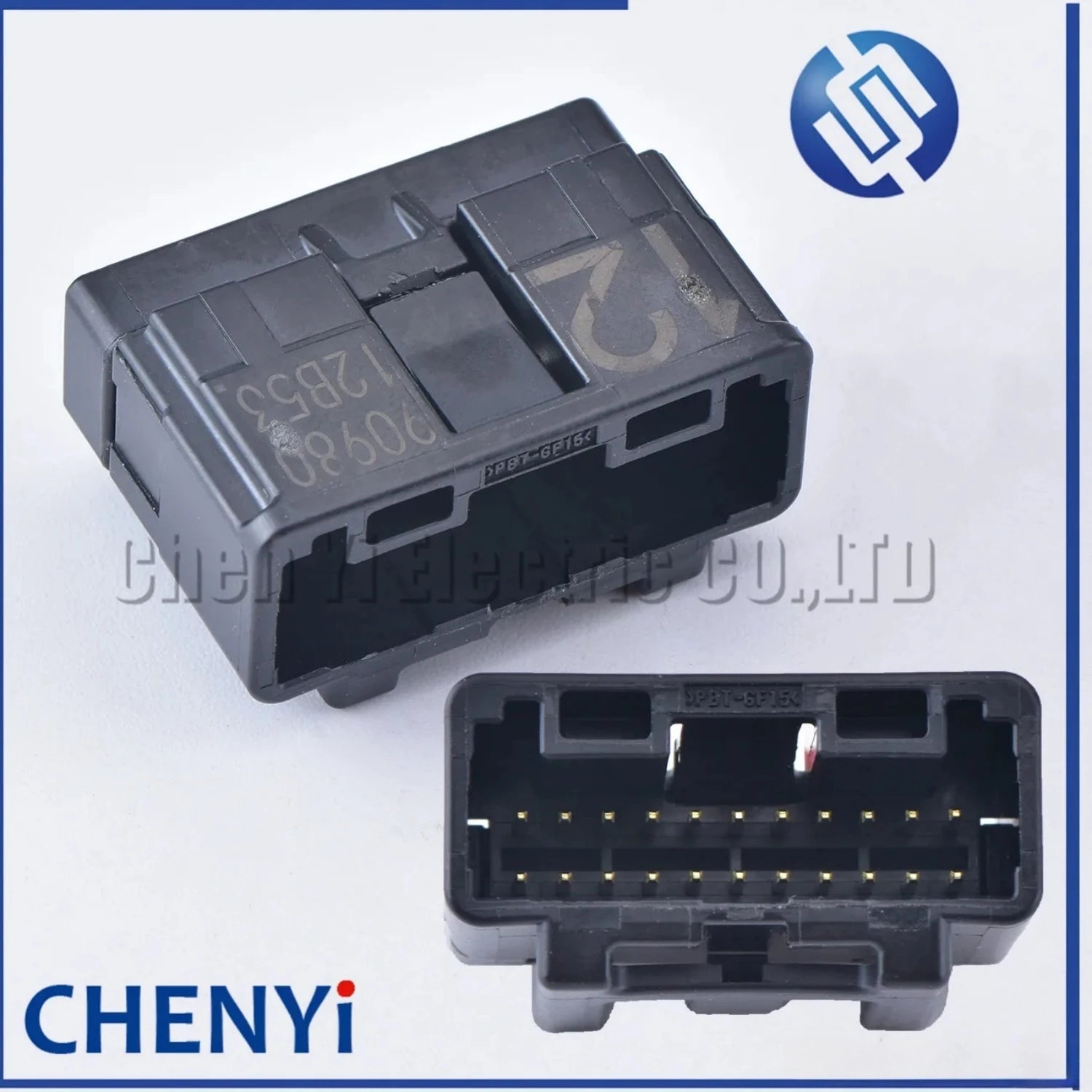 22 Pin Auto wiring harness plug ECU plug Bumper radar headlight bus joint plug connector socket 90980-12B53 7289-3342-30