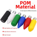 6pcs Car Dent Repair Seamless Repair Tools Multicolor M8 Scratch-free Repair Leveling Replacement Pen Head Flat Nylon Tip