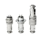 GX12 GX16 GX20 Aviation Connector Plug Socket Set, 2–15 Pin Male Female Circular Docking Connector for Electrical Equipment