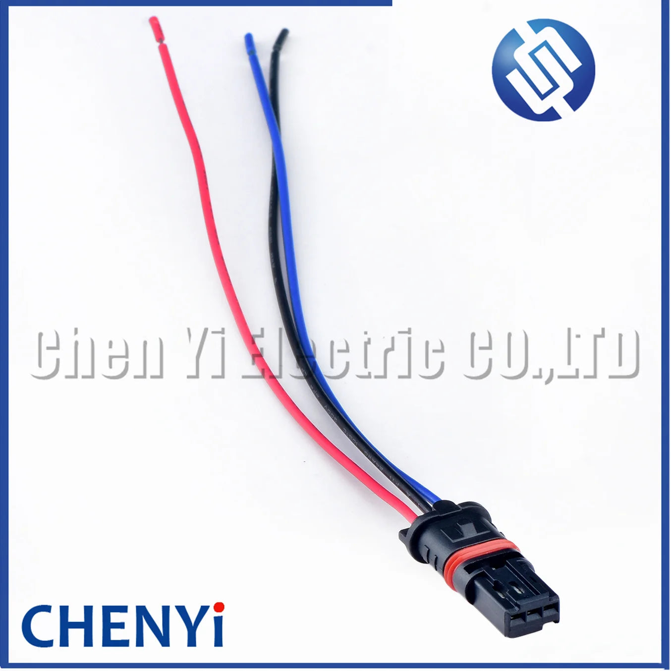 3 Pin Female Auto Reverse radar Connector Car door handle seat rearview mirror heating Wire harness Plug