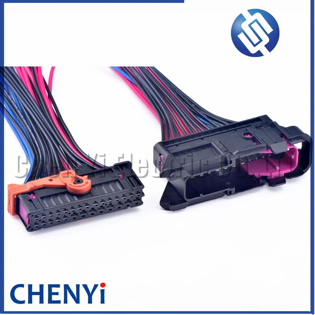 28 Pin Car Door Front Rear Wiring Harness Plug 51277171 1510010 1K0937702C 1K0 937 702C 1K0937722D 1K0 937 722D