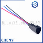 3 Pin Auto Waterproof Connector male or female Automobile Triangle Wire harness plug socket 7-1437710-9 3-1437712-1 For Ford