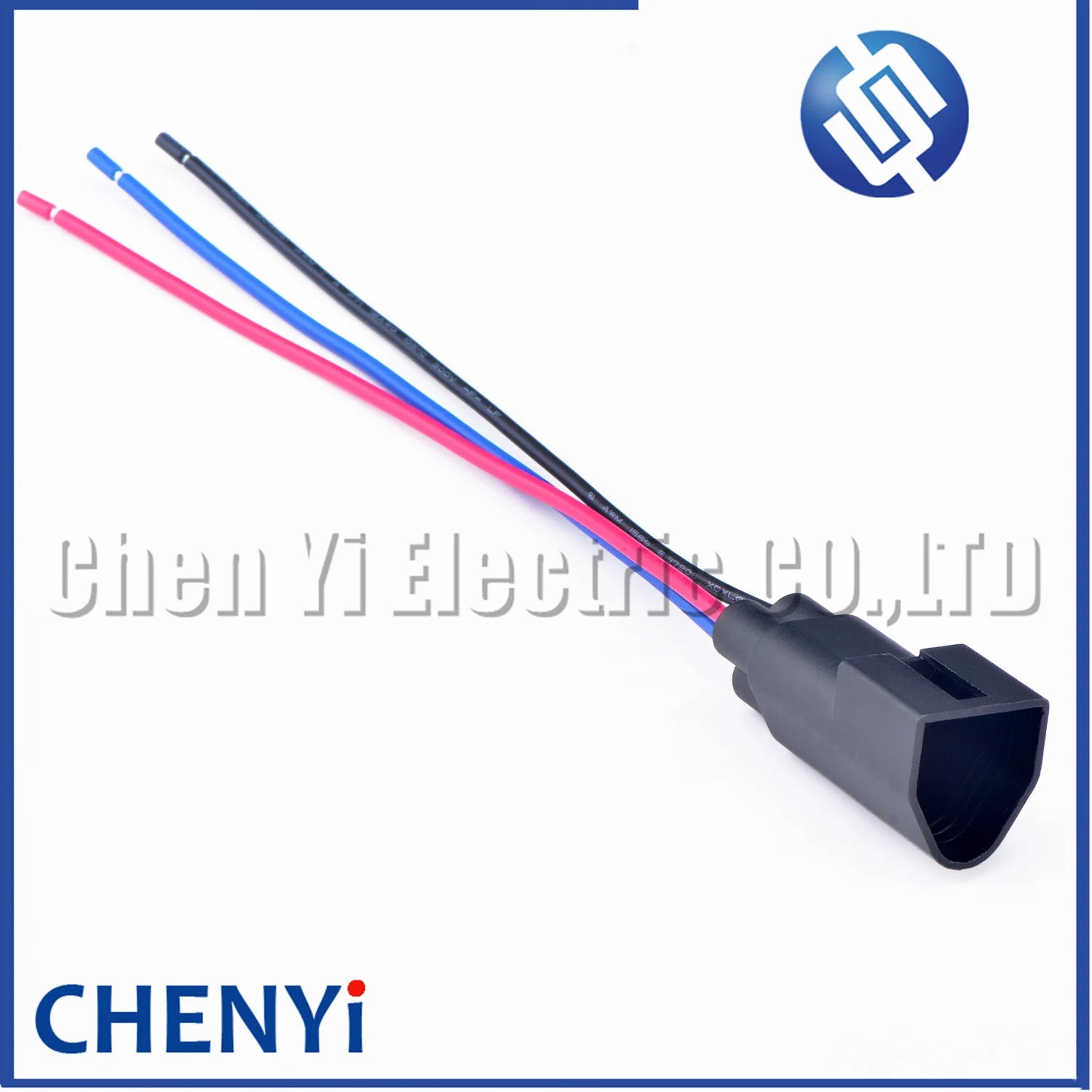 3 Pin Auto Waterproof Connector male or female Automobile Triangle Wire harness plug socket 7-1437710-9 3-1437712-1 For Ford