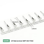 5/10/100 Sets Automotive Connectors JST02R-JWPF-VSLE 2/3/4/6/8 Pin Waterproof Connectors Male and Female Butt Plugs