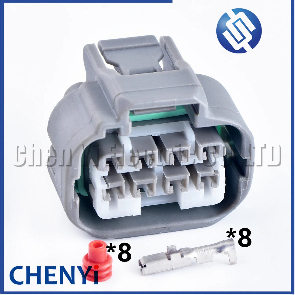 8 Pin female or male Auto waterproof connector car Headlamp headlights plug 7283-1288-40 90980-10891 1121700822GB002 For Toyota