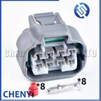 8 Pin female or male Auto waterproof connector car Headlamp headlights plug 7283-1288-40 90980-10891 1121700822GB002 For Toyota
