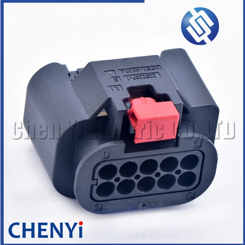 10 Pin female Automobile waterproof connector Car sensor Wire harness Plug 1-2282337-5 2282339-1