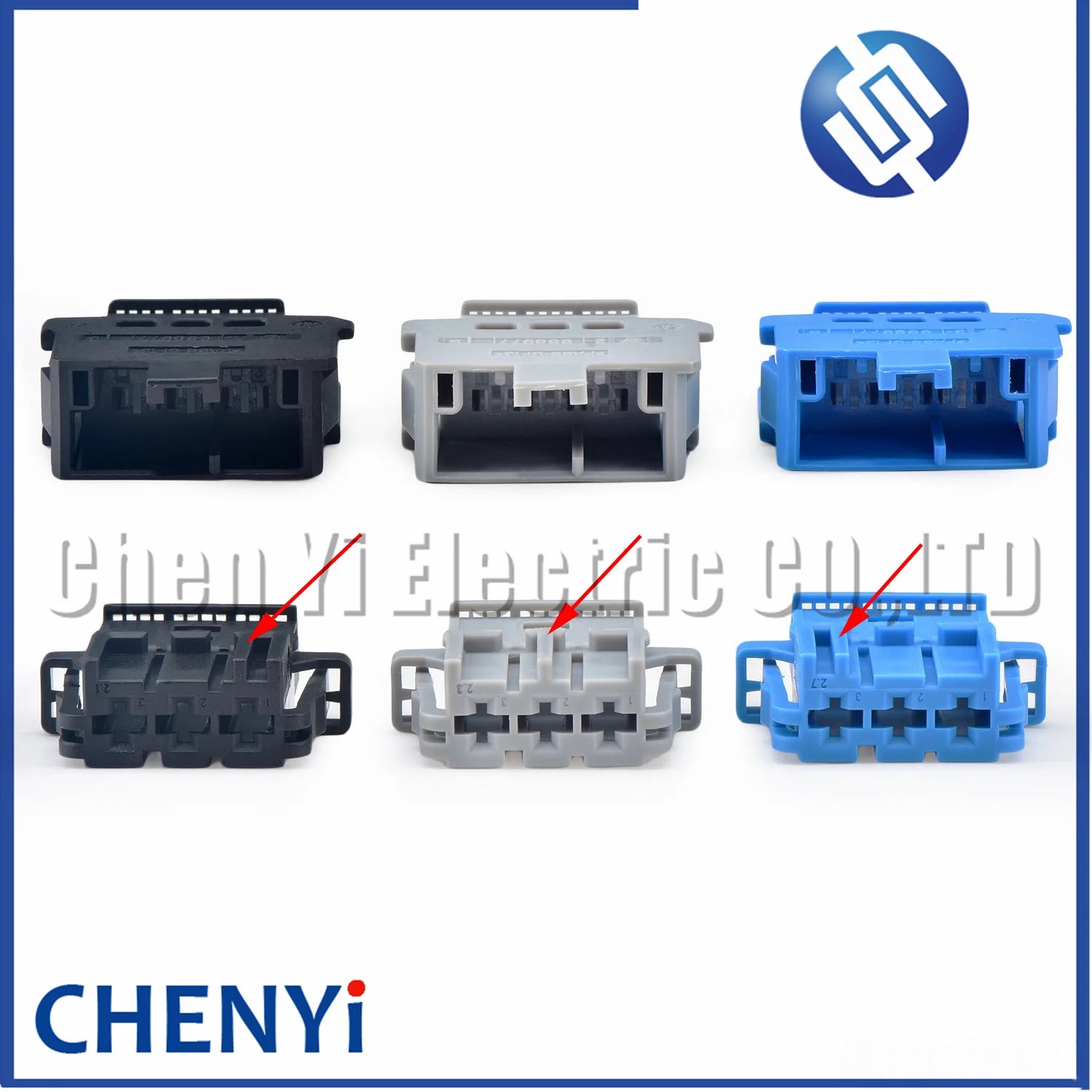 3 Pin Car connector COO7 Controller module ECU plug 1-968977-9 2-968977-9 3-968977-9 1-968976-9 2-968976-9 3-968976-9 For Scania