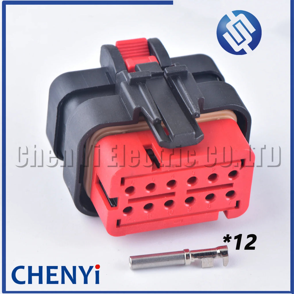 12 Pin Engine Injector Connector Sensor Plug 776437-4 776533-2 776437-3 776437-1 776437-1 776437-2 776437-3 776437-4 For Carter