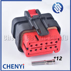 12 Pin Engine Injector Connector Sensor Plug 776437-4 776533-2 776437-3 776437-1 776437-1 776437-2 776437-3 776437-4 For Carter