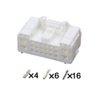 Suitable for Kia, Hyundai and BYD car door A-pillar and B-pillar wiring harness connector plugs 6098-7907/3098-7912
