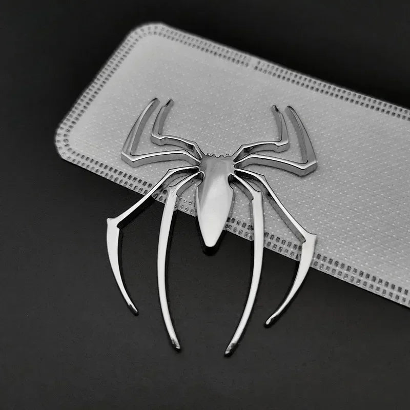 Car Universal 3D Metal Three-dimensional Car Stickers Spider Auto Emblem Decal Car Styling Decoration Auto Exterior Amagi