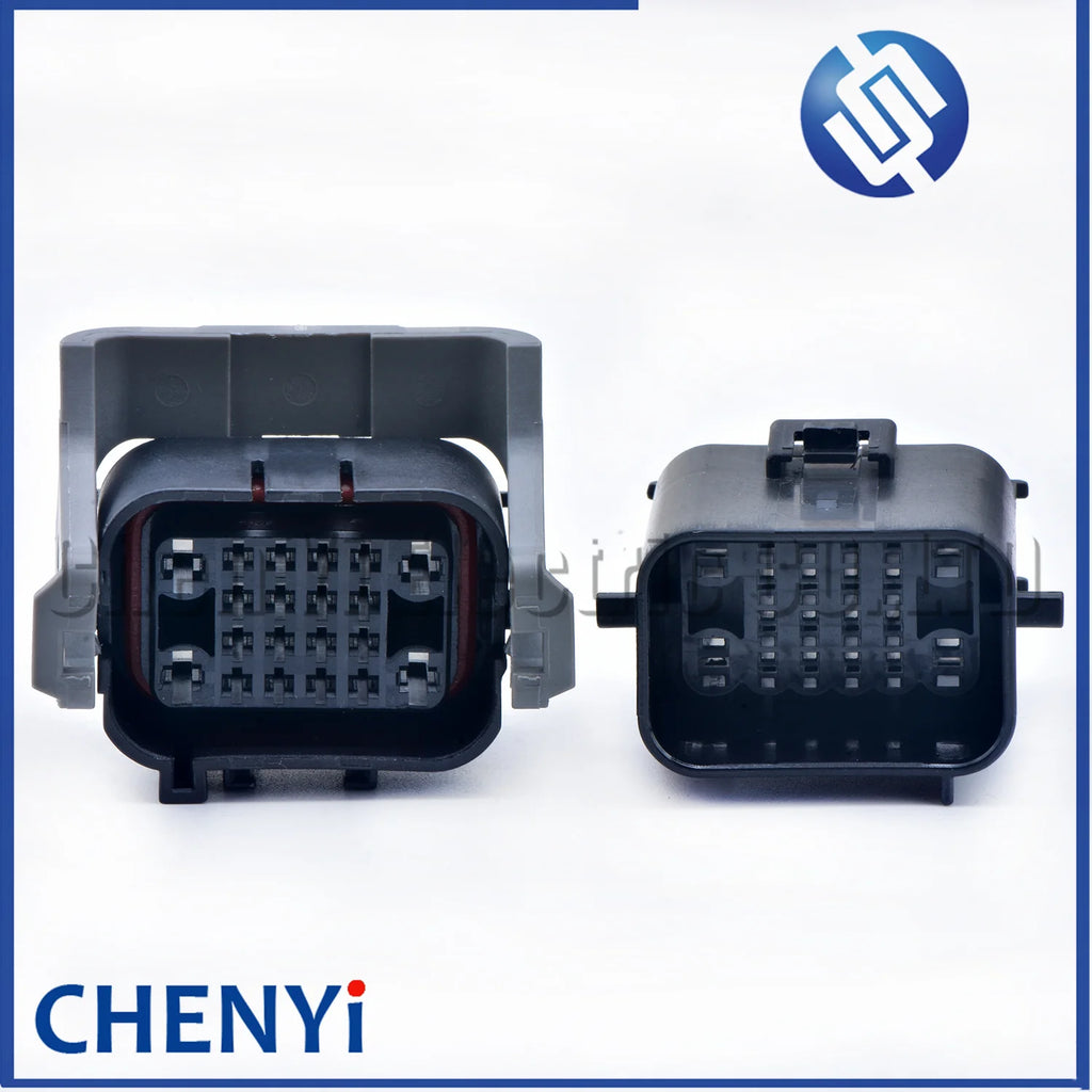 20 Pin 1.5/3.5mm Automotive Waterproof Engine Male or Female ECU Connector Cable Sealed engine Plug 936780-2 936777-2