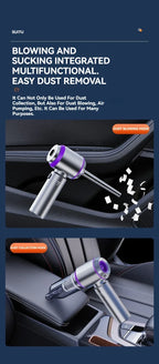 3 In 1 Compressed Air Duster Cordless Dust Blower 6000mAh Rechargeable 290000PA Vacuum Cleaner Electric Air Pump Portable Car