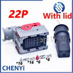 22 Pin ECU Computer board 22327072 21965284 Transmission Clutch Housing Solenoid Valve Plug 2-1823441-3 For VOLVO RENAULT TRUCK