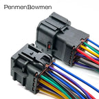 1 Set 16 Pin 1.8mm Auto Radar Plug Wiring Harness Electronic Waterproof Connector With Cable 7123-7564-40 7222-7564-40
