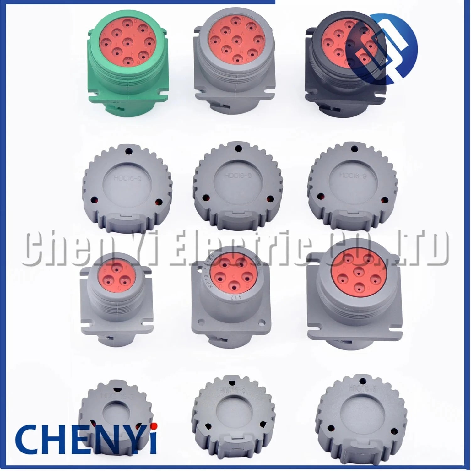 For DEUTSCH HD10 series 3P/5P/6P/9P Circular car diagnostic connector Plug Covers Dust Cap HDC16-3 HDC16-5 HDC16-6 HDC16-9