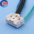 20 Pin Connector Unsealed 0.6mm 2.8mm Series  Female Connector Cable Plug Motorcycle Electrical Harnesses Wiring Harness