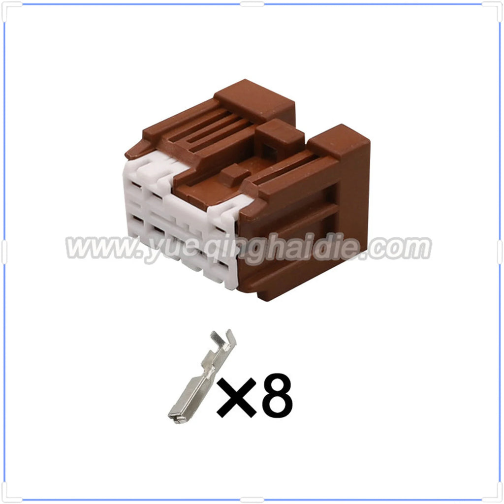 8-Pin Connector 2.2mm Female Connector Automotive Wiring Harness Cable Plug For Renault Peugeot Citroen 6098-6951