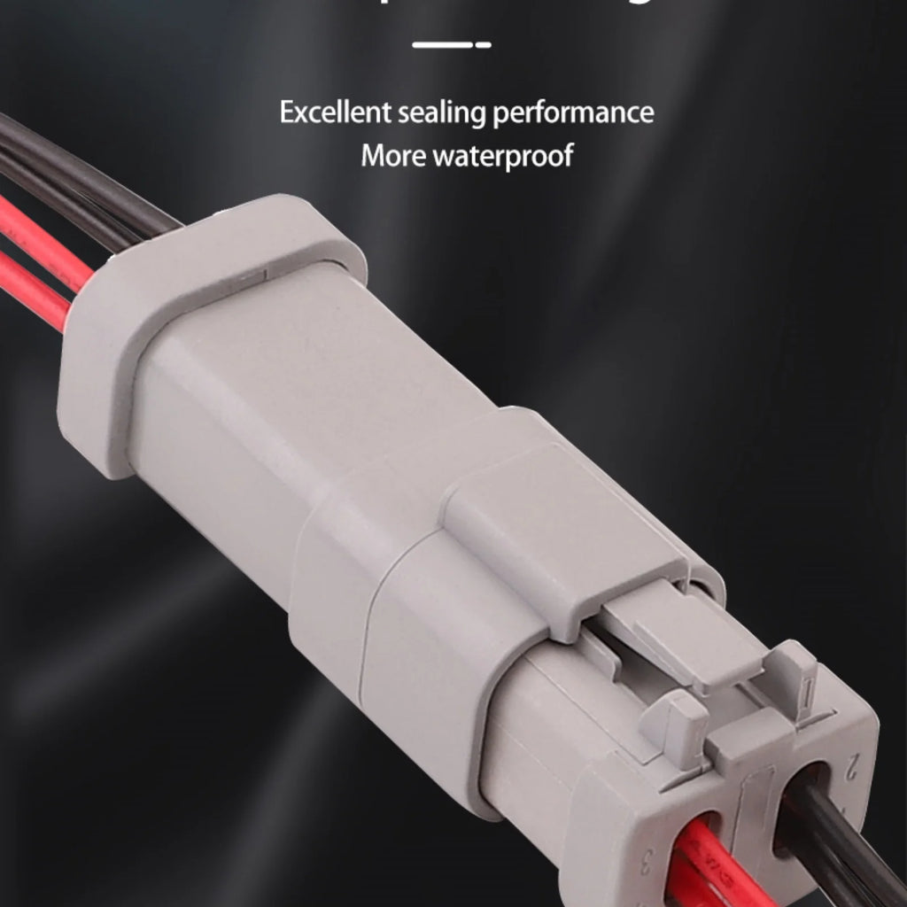 4-PIN Connector Waterproof 1.6mm Series Male Female Connectors Wiring Harness DT04-4P-C017 DT06-4S-C017