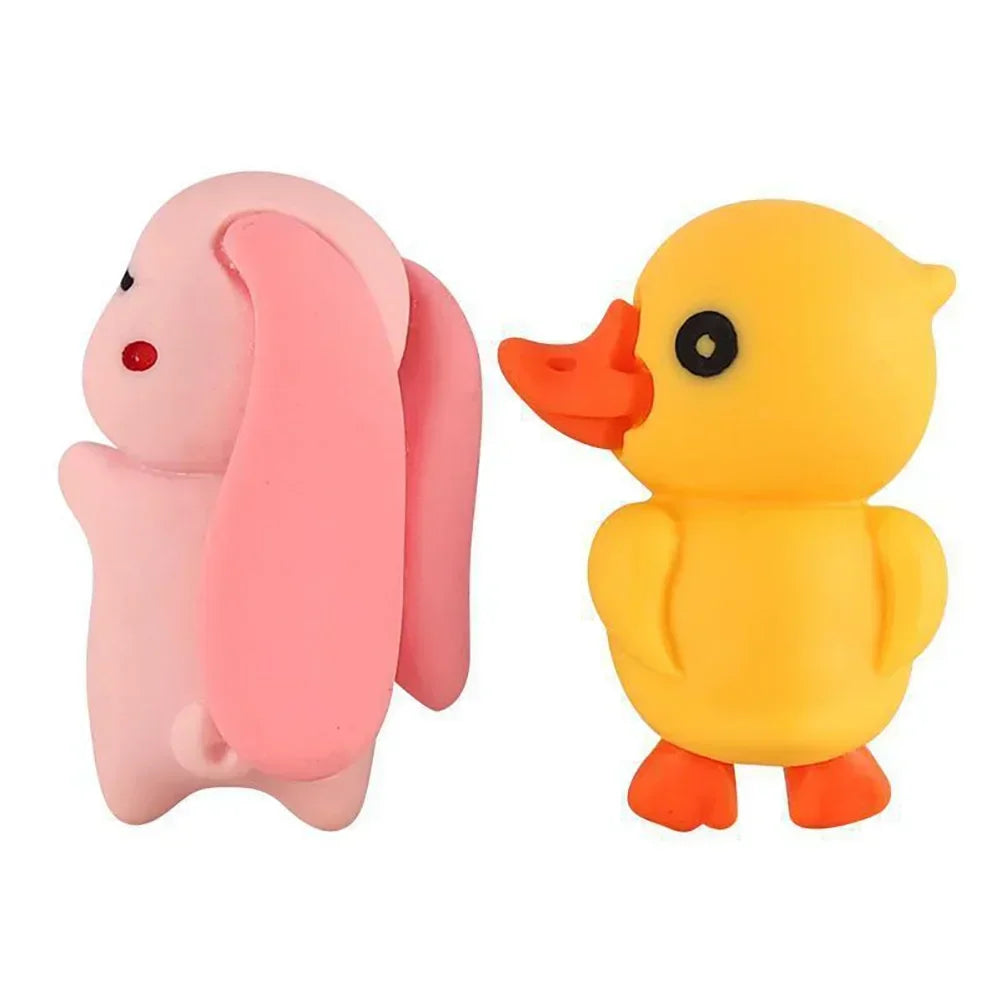 Car Ornaments Mini Sleeping Cute Animals Resin Bear Rabbit Sheep Turtle Resin Decoration Home Office Computer Decor Amagi