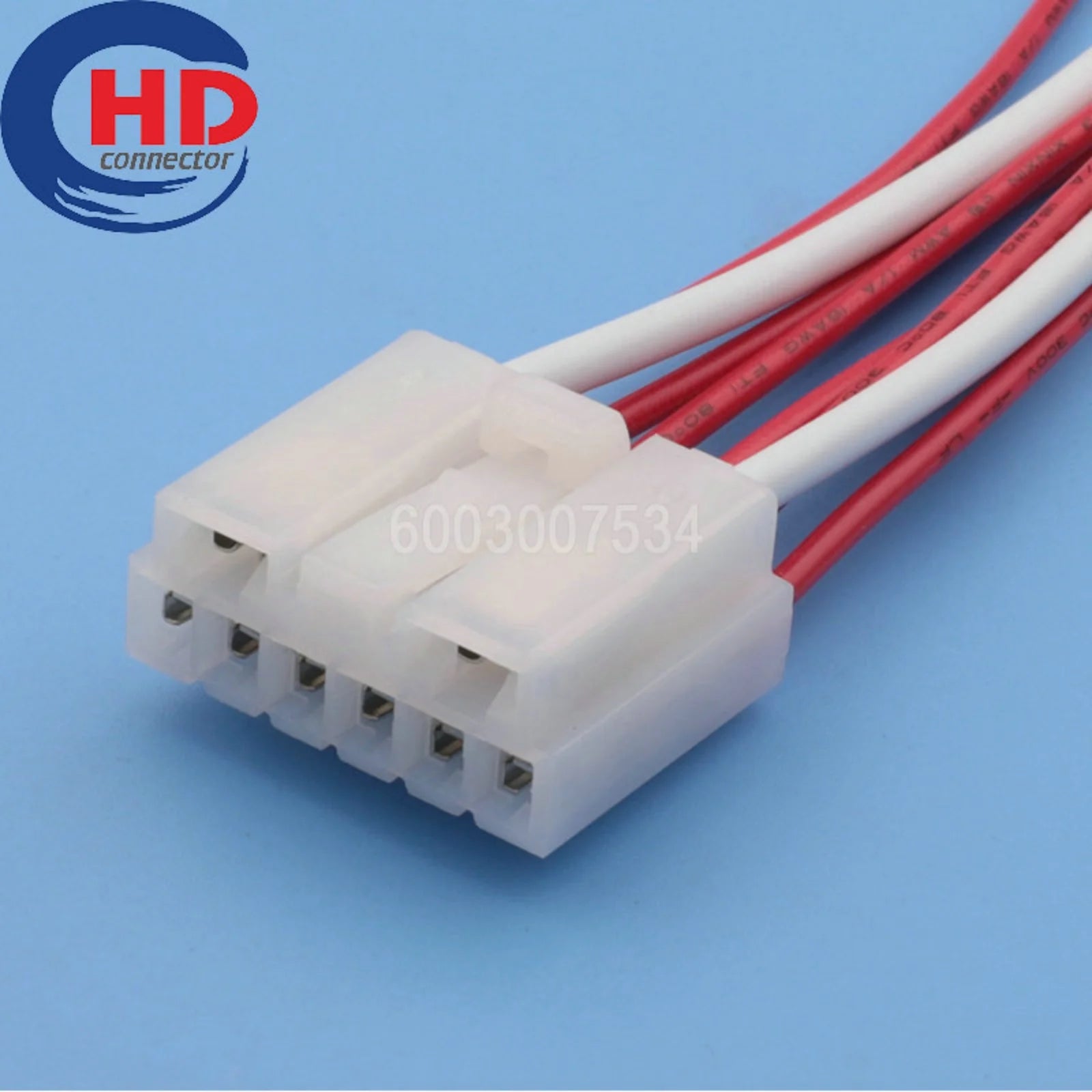 8 Pin Connector Unsealed 3mm 6mm Series Female Connector Cable Plug Motorcycle Electrical Harnesses