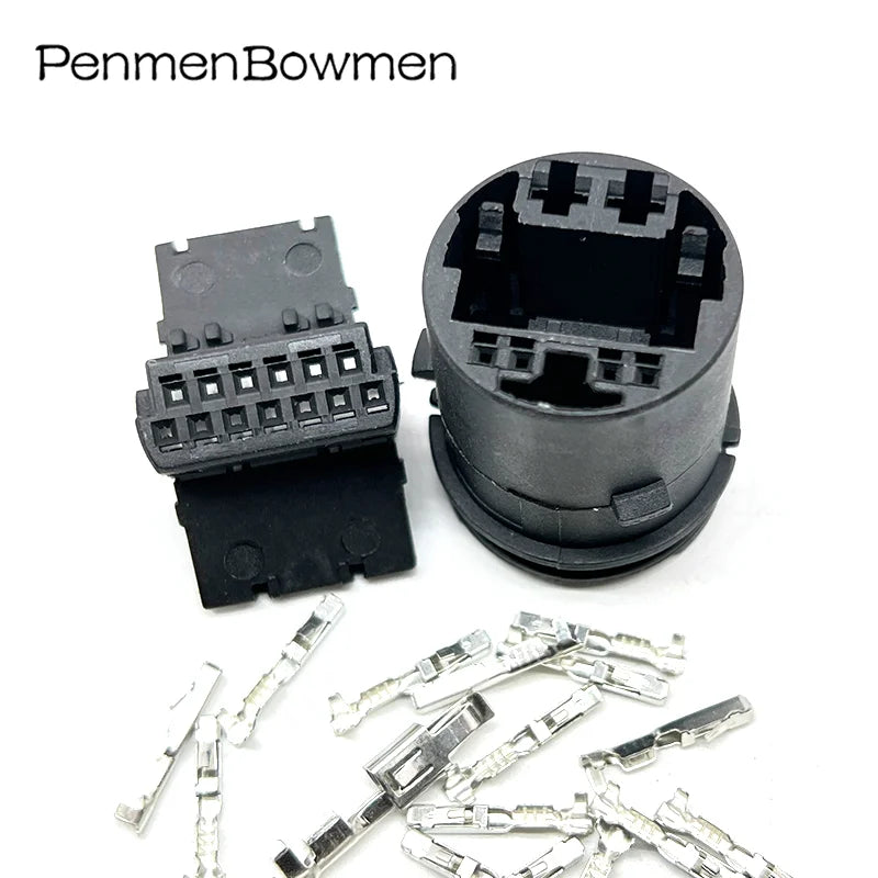 1 Set 13 19 Pin 13158679 Auto Door Composite Electrical Cable Connectors Female Wire Harness Plug For OPEL