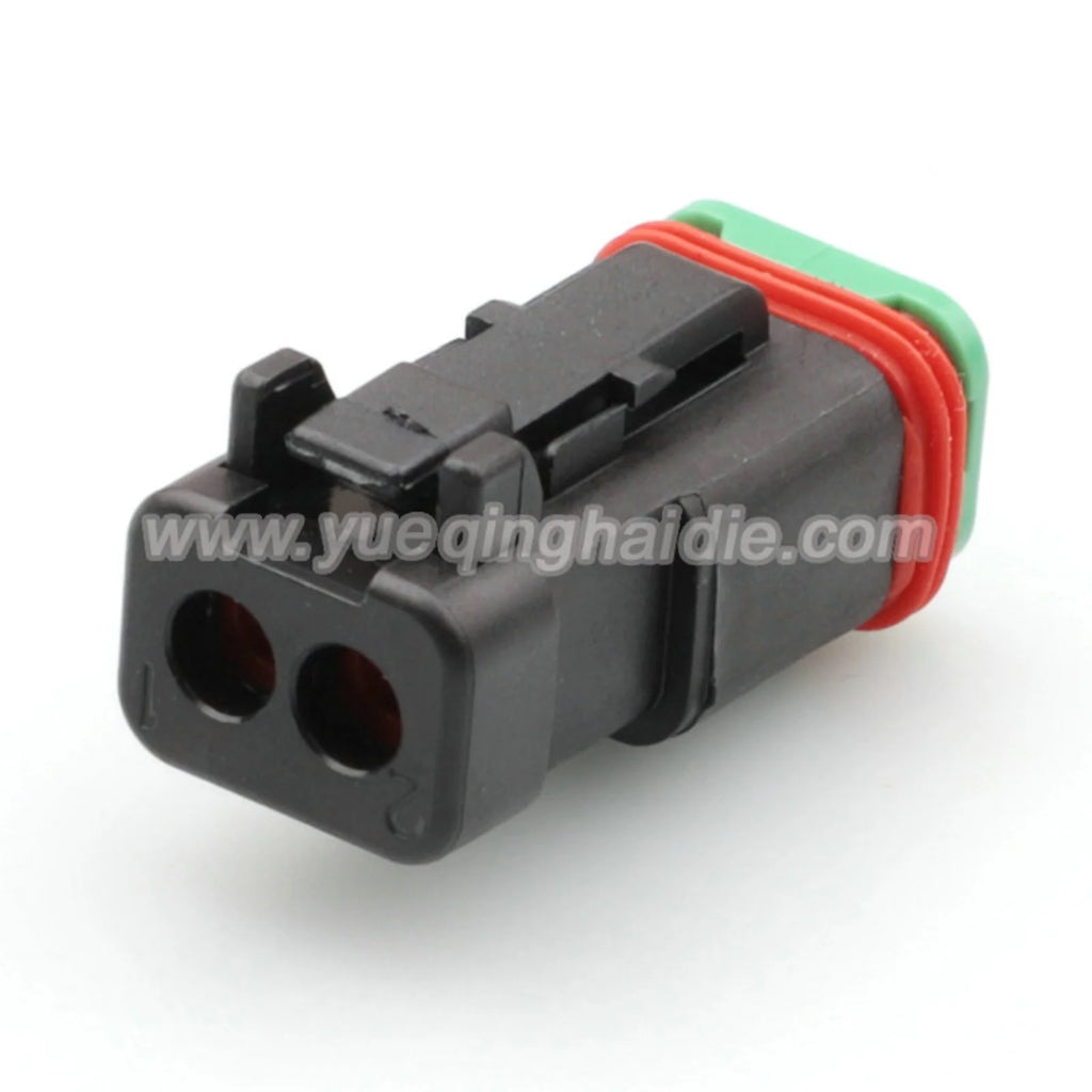 2 PIN Connector Waterproof 1.6mm Series Male Female Connectors Black Auto Plug For Mazda DT04-2P-E005 DT06-2S-E004