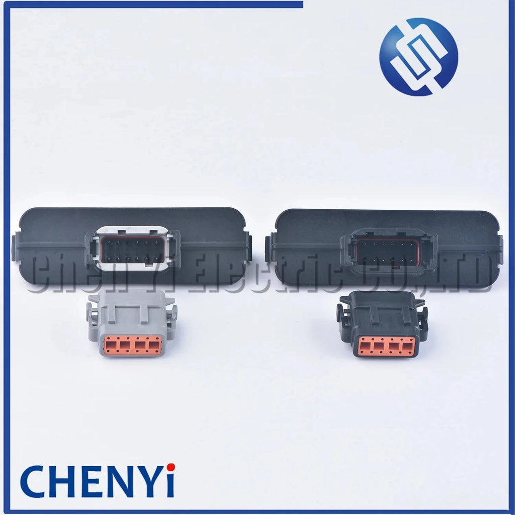 12 Pin bender seat waterproof connector PCB board plug DTM13-12PA-R008 DTM13-12PB-R008 DTM06-12SA DTM06-12SB For Deutch