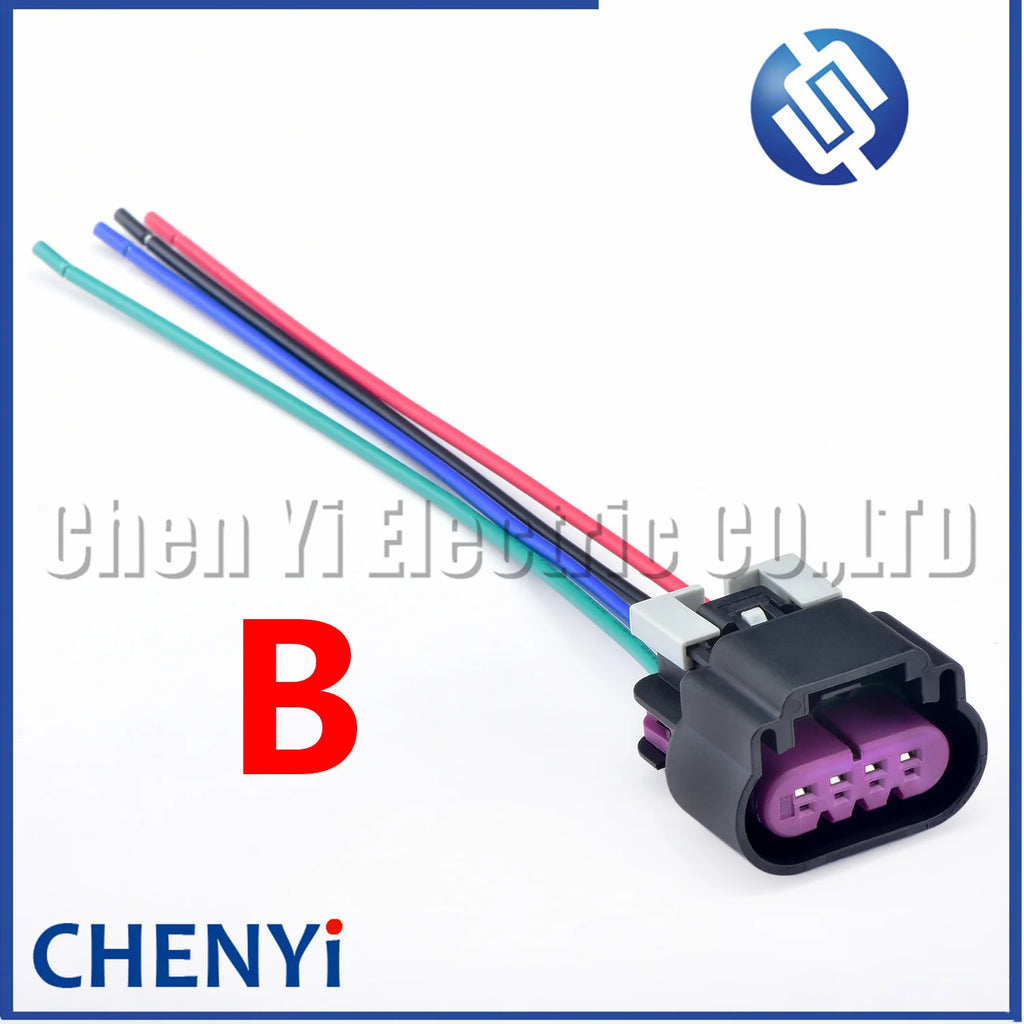 4 Pin Automotive waterproof GT 150 Ignition coil connector Oxygen sensor Wire harness plug 15326815 15466325 For Buick Chevrolet