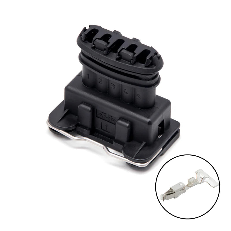 282236-2 TE type 2-7 hole automotive wiring harness connector 282189-1 Sensor plug 282191-1