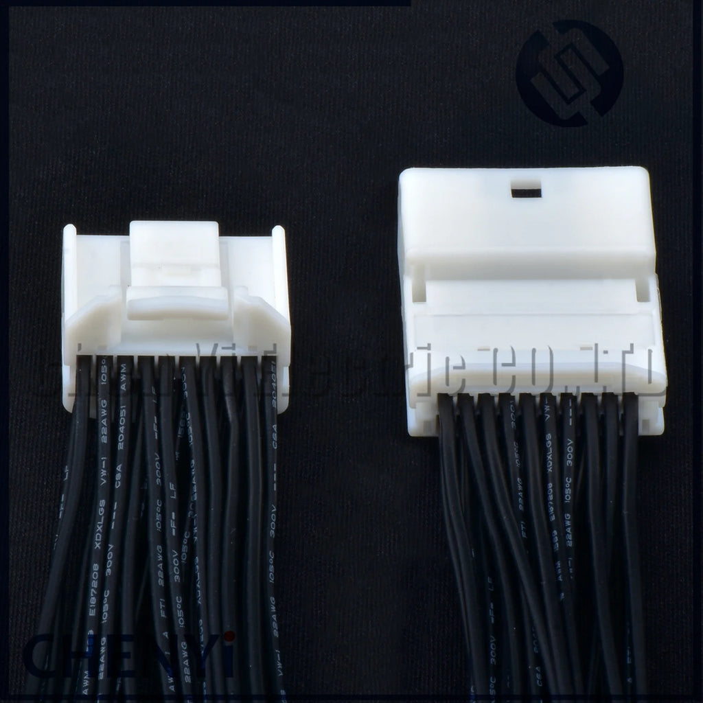 20 Pin Auto Car CD Player Wire Connector Audio vehicle Wire harness Plug 1473750-1 1473807-1 For Toyota Nissan