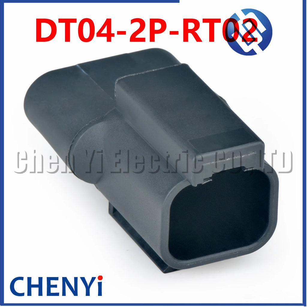 2 Pin Automotive connector Housing For DEUTSCH DT Male Pins Wire-to-Wire diode integrated components DT04-2P-RT01 DT04-2P-RT02