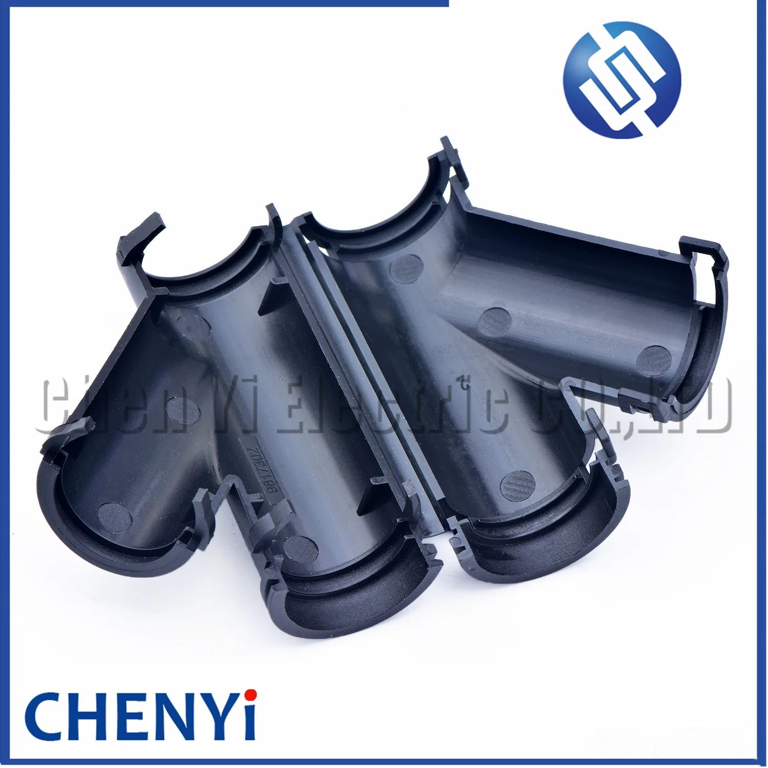 Auto wire harness connector bellows 26mm-23mm buckle manifolds Y-tee ailpin Corrugated pipe clamp clasp cover 9817302