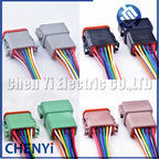 12 Pin auto Waterproof Connector Plug DT06-12SA DT04-12PA DT06-12SB DT04-12PB DT06-12SC DT04-12PC DT06-12SD DT04-12PD with wires