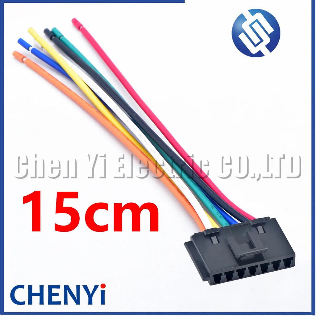7 Pin Automotive connectors Car air conditioning heating resistor blower resistor Wire harness plug 12052854 12124811 For Buick