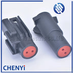 2 Pin Round female or male car waterproof auto connectors Plug with Pin For Ford