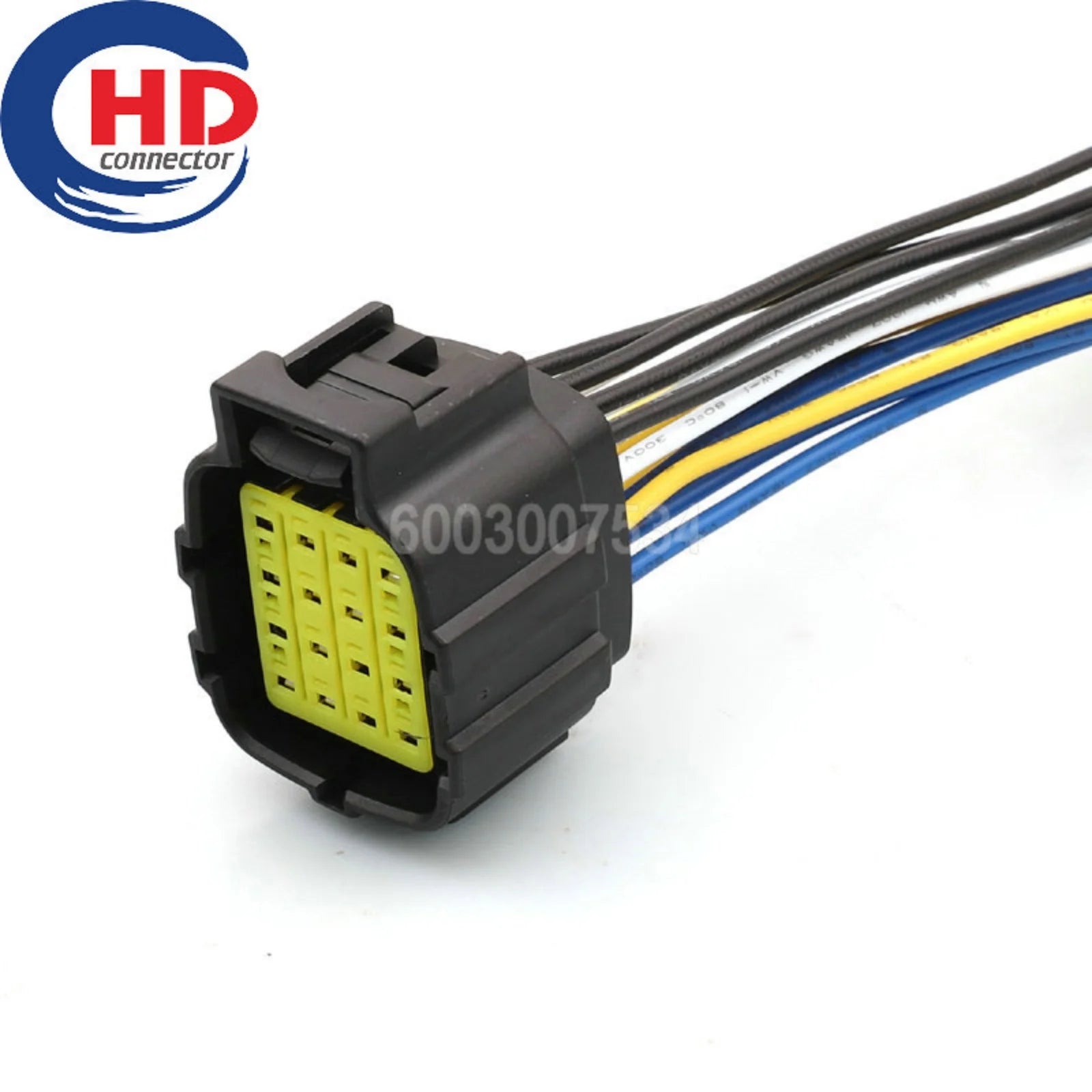 16 Pin Waterproof Automobile Accelerator Pedal Plug Car Plastic Housing Connector Auto Wire Cable Socket 368050-1 368047-1
