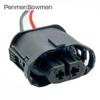 1 Set 2 Pin 1-1355668-2 Car Front Bumper Fog Light Electrical Connectors Waterproof Female Wire Harness Plug 1-1355664-2 for BMW