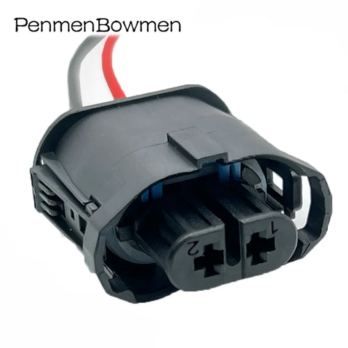 1 Set 2 Pin 1-1355668-2 Car Front Bumper Fog Light Electrical Connectors Waterproof Female Wire Harness Plug 1-1355664-2 for BMW