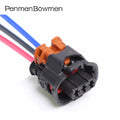 3 Pin Female Engine Ignition Coil Electrical Cable Connectors Wire Harness Plug 13801763 F872100 For Peugeot Citroen 13820323