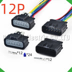 12-pin auto connector automotive connectors headlight harness gm headlight
