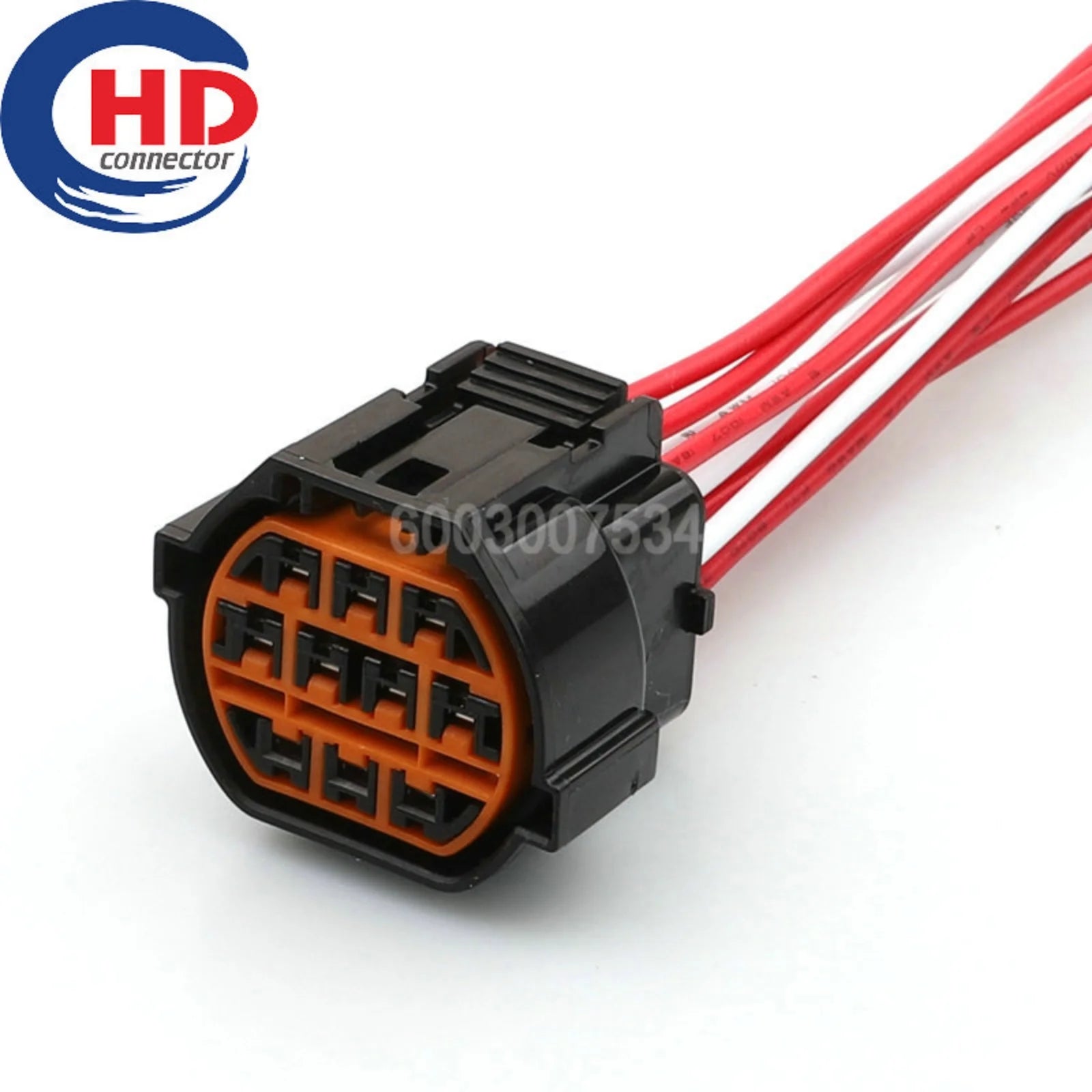 GL221-10021 HP066-10021 10 Pin Connector Waterproof 2mm Male Female Connectors Motorcycle Electrical Harnesses Wiring Harness